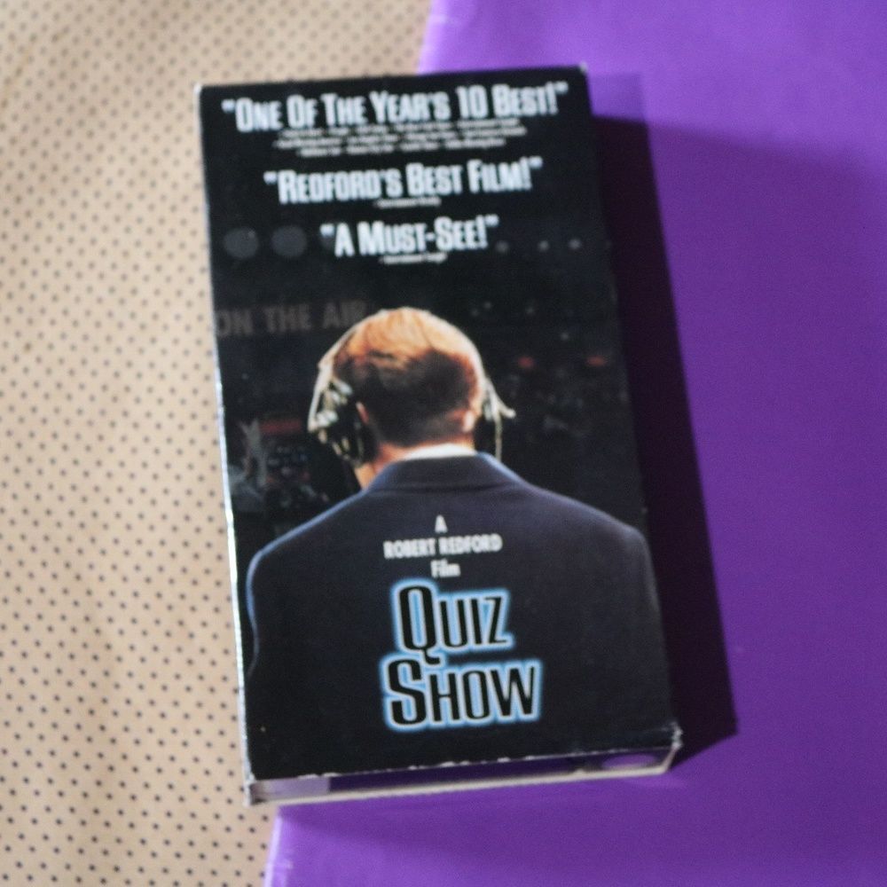 Quiz Show VHS